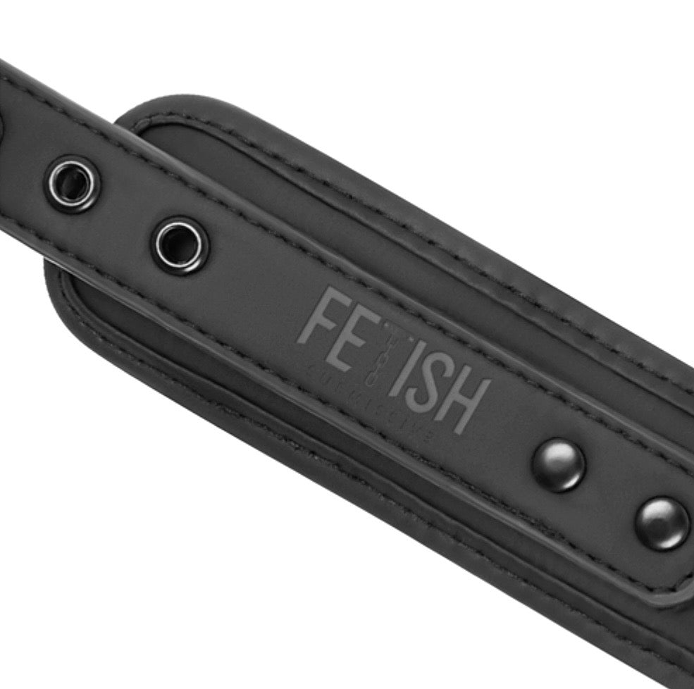 FETISH: Collar con cadena de neopreno