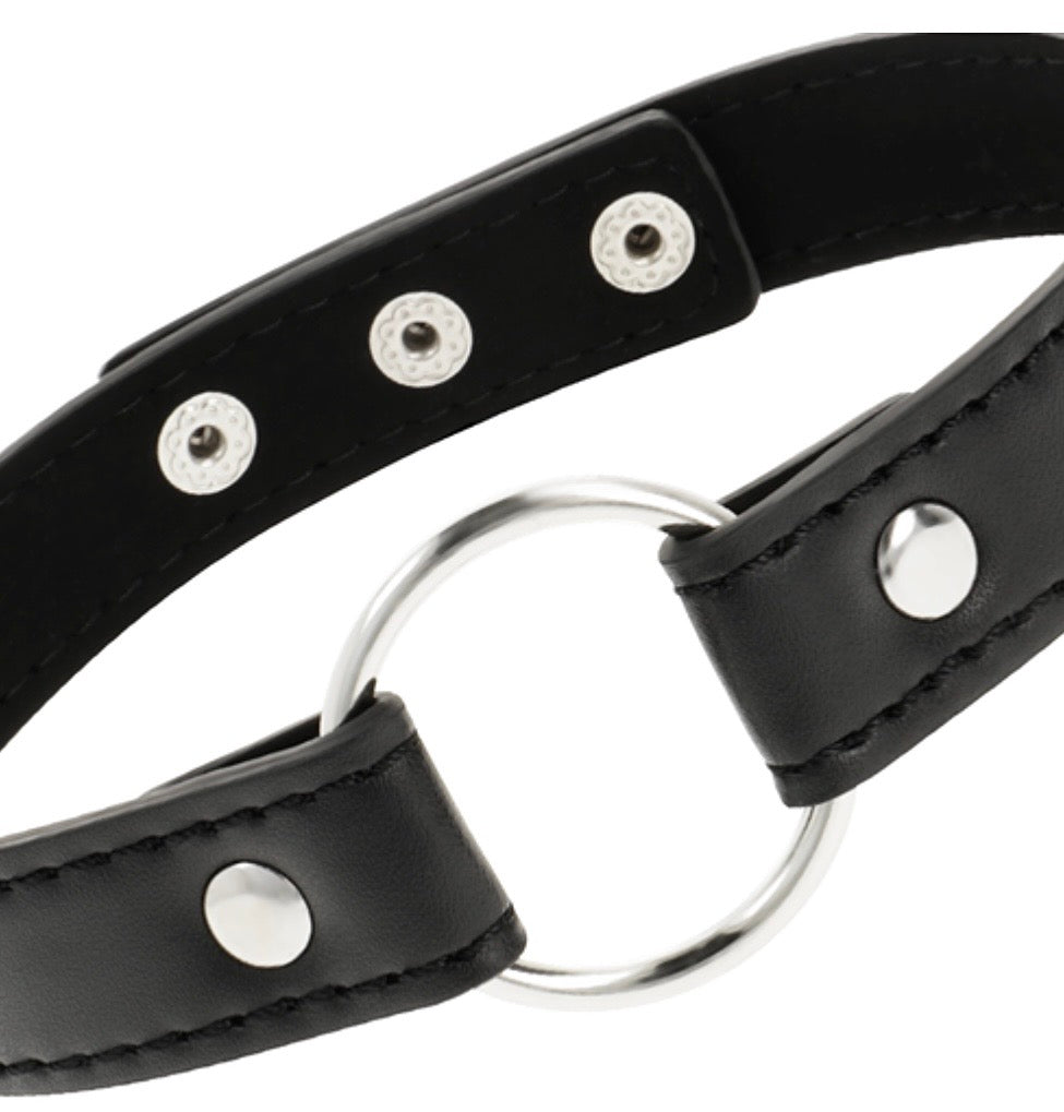 Collares choker Coquette de cuero vegano