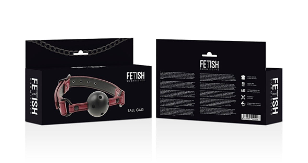 Mordaza Fetish Submissive - Cuero Vegano