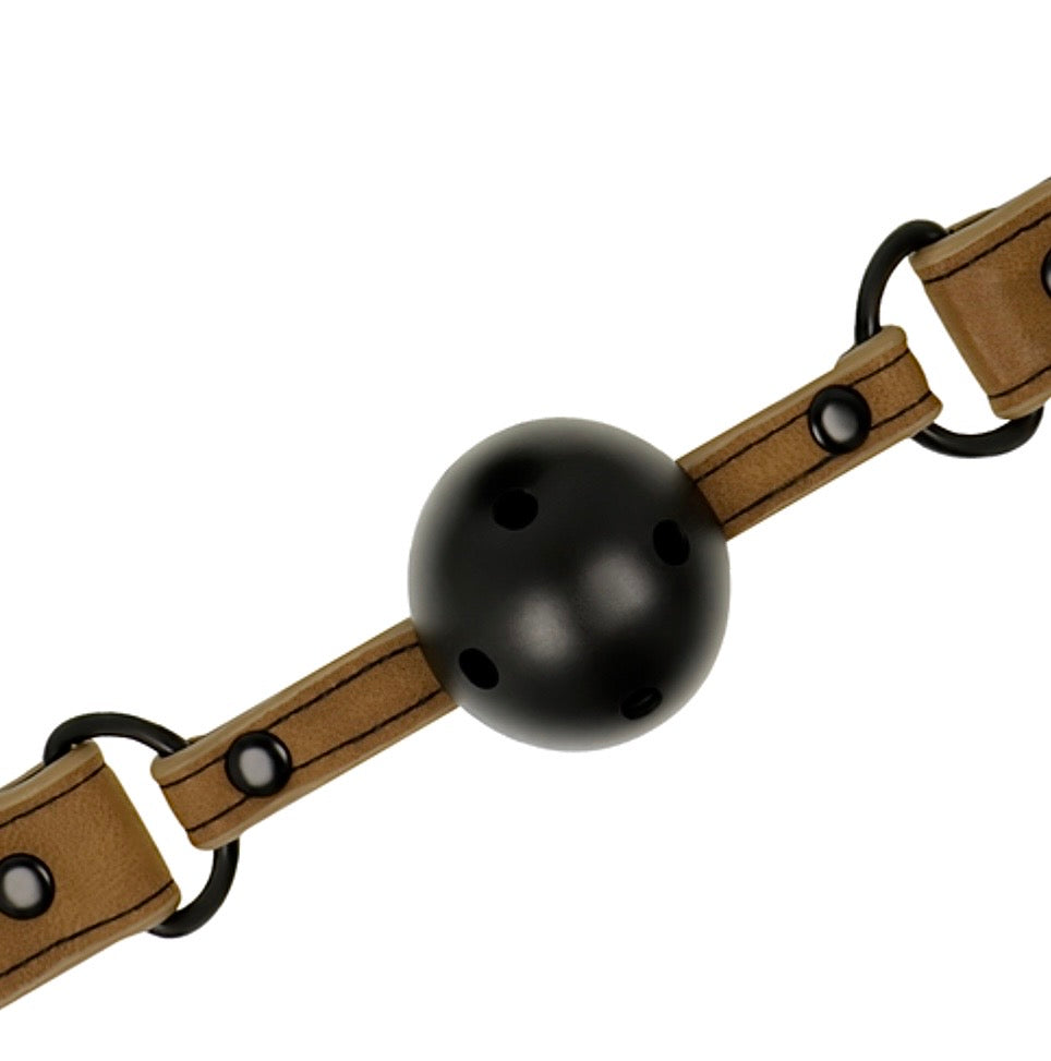 Mordaza Fetish Submissive - Cuero Vegano