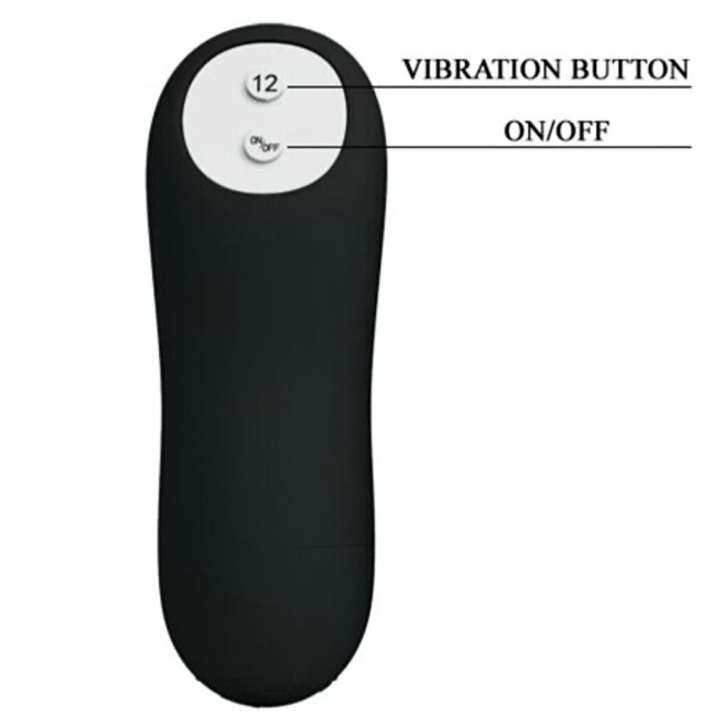 PRETTY LOVE - Plug anal de silicona con control remoto