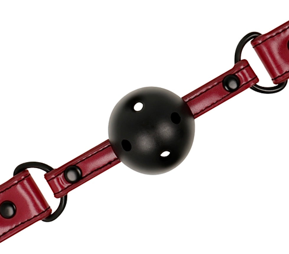 Mordaza Fetish Submissive - Cuero Vegano