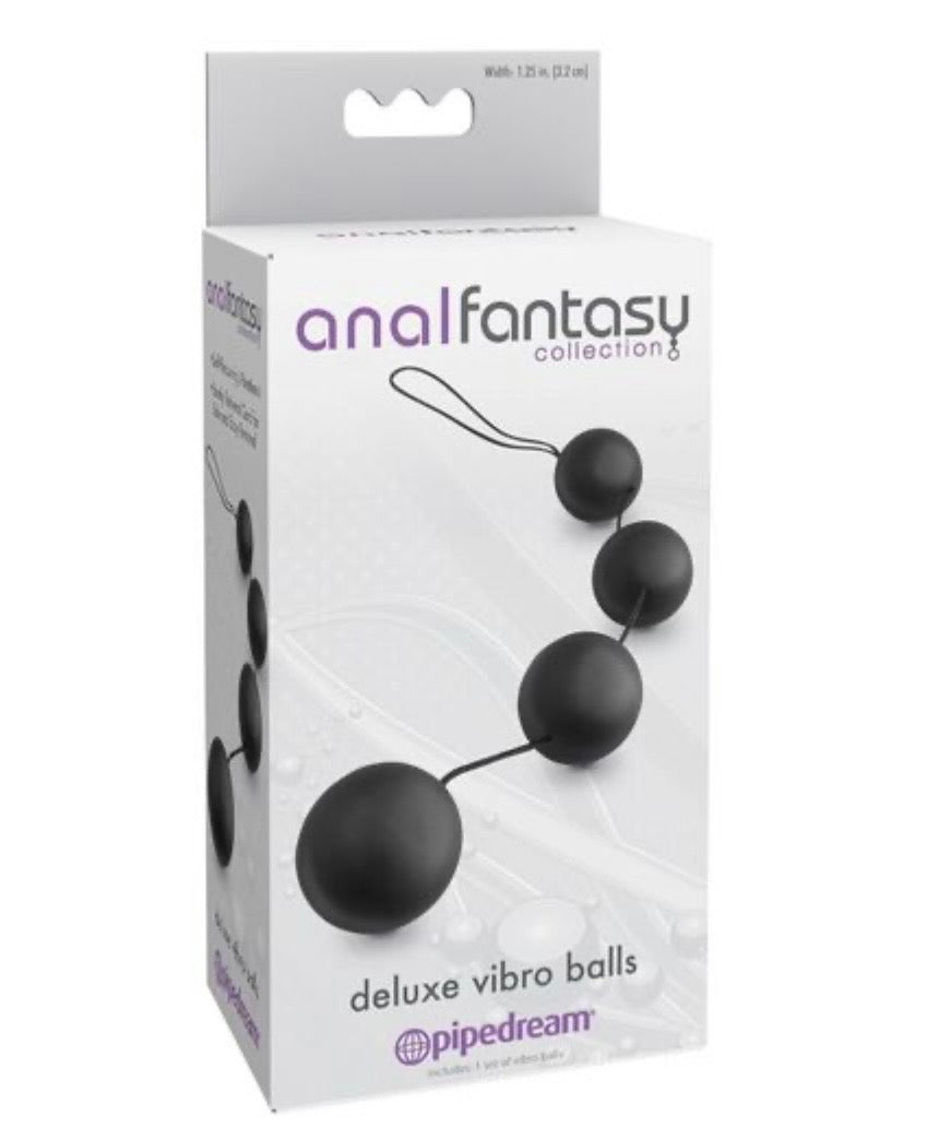 ANAL FANTASY: Bolas chinas de goma con vibración