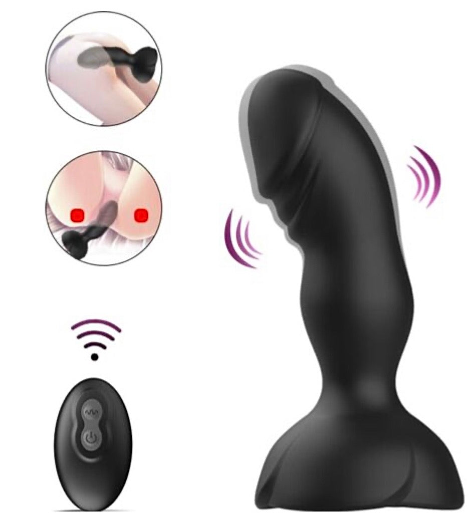 ARMONY - Plug anal de rosa control remoto