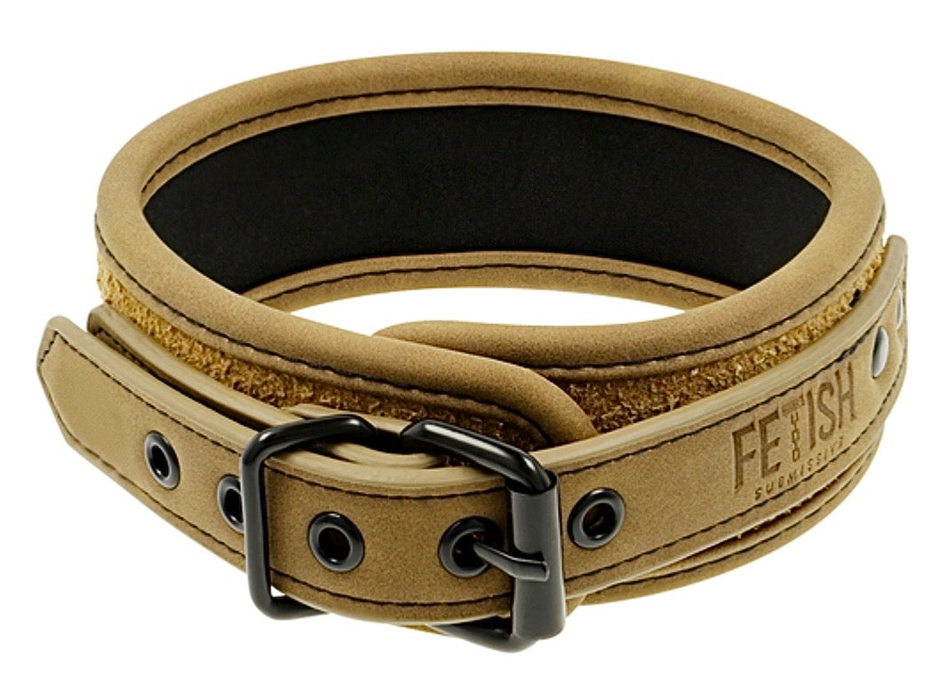 FETISH: Collar con cadena de neopreno