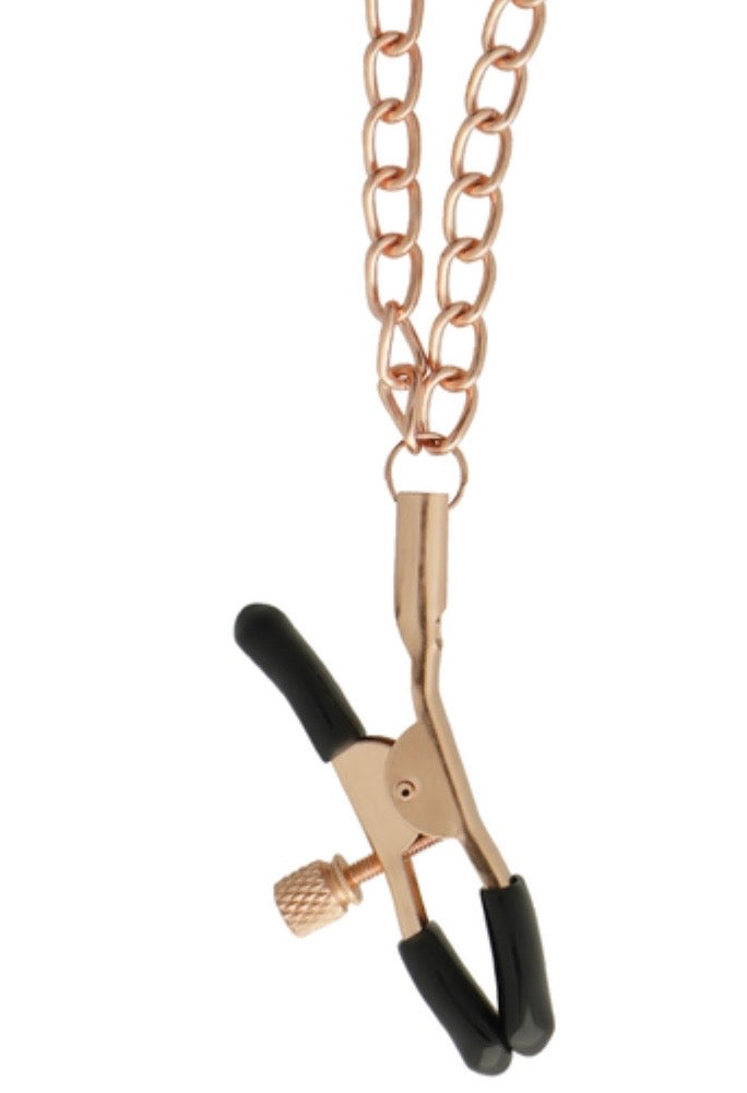 BEGME - Collar Bondage con pinzas pezones