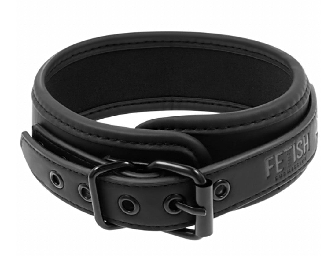 FETISH: Collar con cadena de neopreno