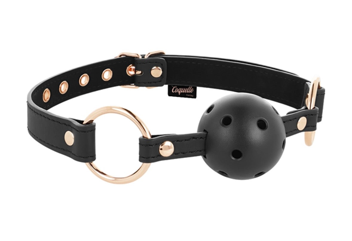 Mordaza Coquette Fantasy - Cuero vegano