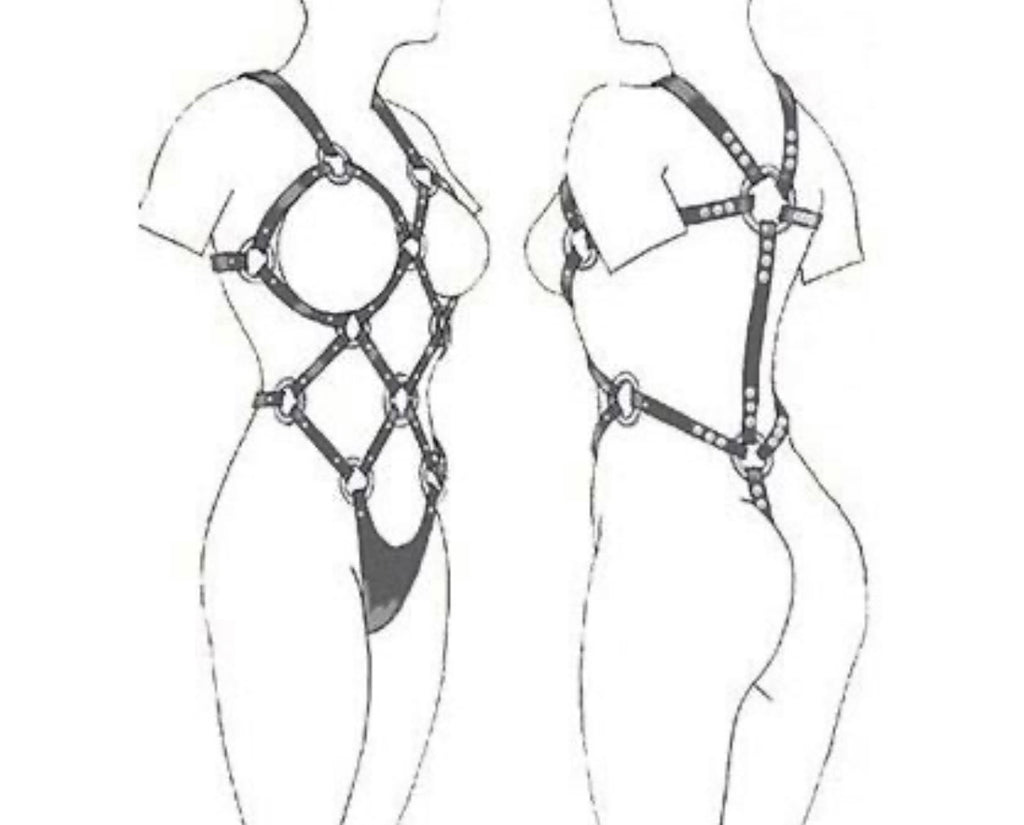 Arnés Leather BDSM