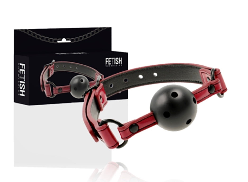 Mordaza Fetish Submissive - Cuero Vegano