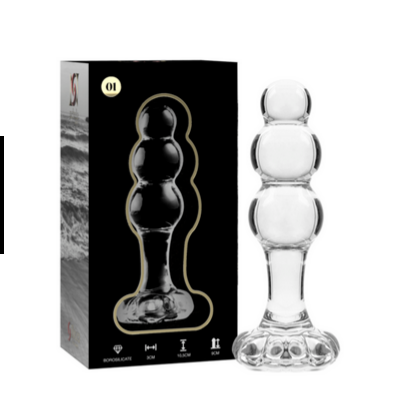 Plug Anal de Cristal Borosilicato Nebula by Ibiza