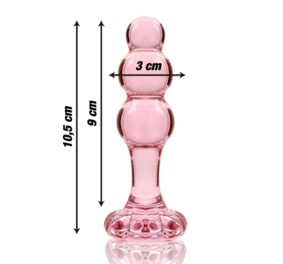 Plug Anal de Cristal Borosilicato Nebula by Ibiza