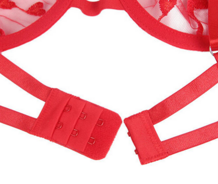 Conjunto Subblime con Corazones Rojos