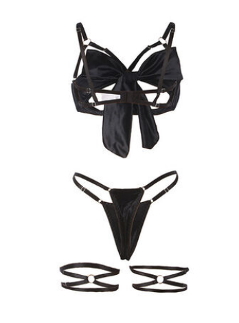 Conjunto Subblime con Lazo Negro