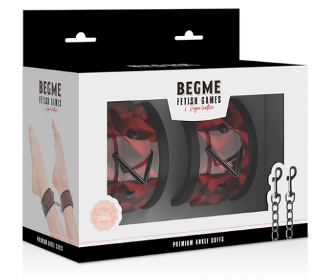 Esposas tobillos BEGME - Cuero vegano