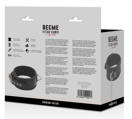 Collar BEGME - Cuero vegano