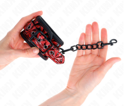 KINK- Esposas Cuero BDSM Premium