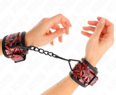 KINK- Esposas Cuero BDSM Premium