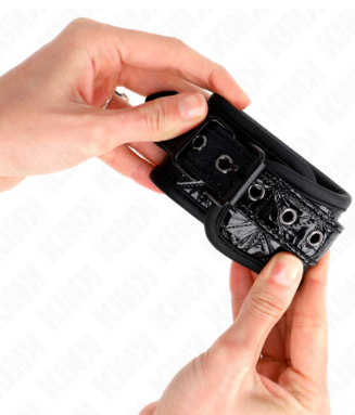 KINK- Esposas Cuero BDSM Premium