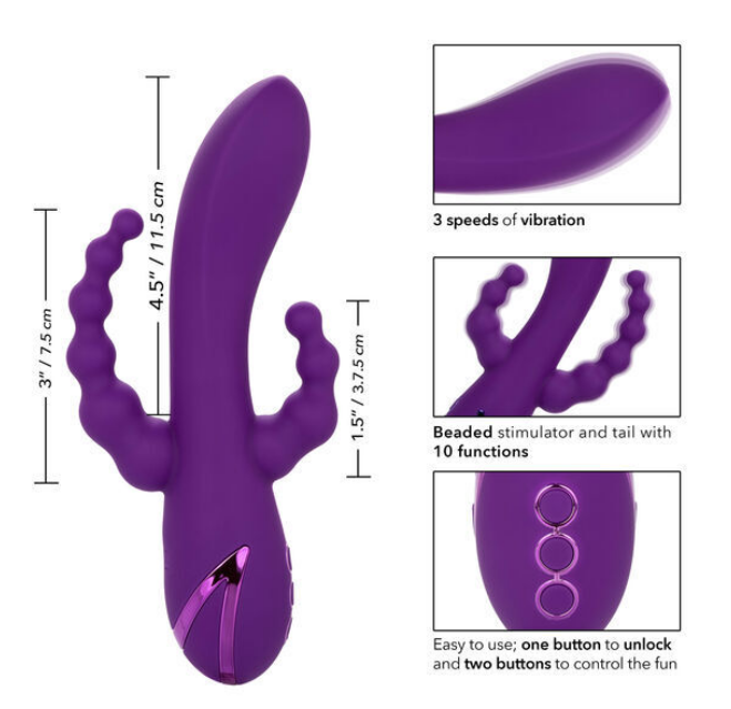 Calexotics long beach bootylicious - Vibrador Triple Acción