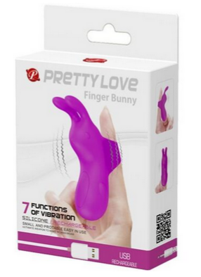 PRETTY LOVE - Vibrador dedal de 7 modos