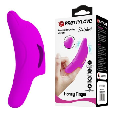 PRETTY LOVE - Vibrador dedo Delfín