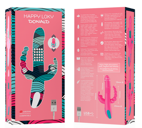 Happy Loky Donald - Triple Estimulación Anal, Punto G y Clítoris