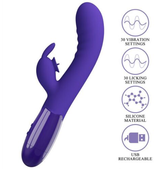 PRETTY LOVE - Vibrador rabbit Cerberus