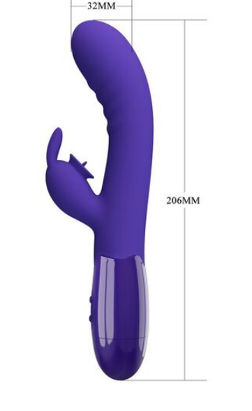 PRETTY LOVE - Vibrador rabbit Cerberus