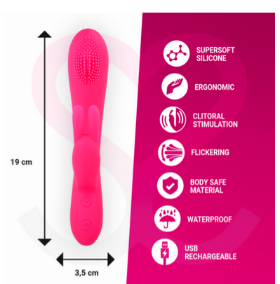 Vibrador Gino Moressa - 7 Funciones