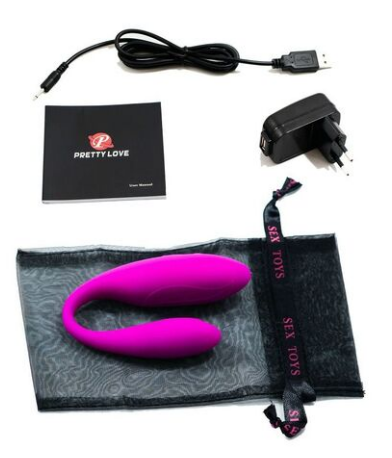 Vibrador Fascination en Forma de U - 30 Funciones