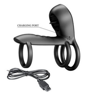 PRETTY LOVE - Cabestrillo vibrador para pene