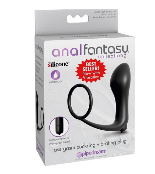 Plug Vibrador Ass-Gasm Cockring