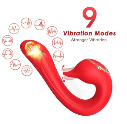 Vibrador ARMONY - 9 modos vibración y succión