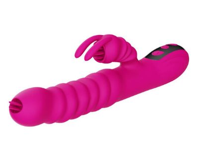 Vibrador Rabbit Doble Lengua Armony - 20 Modos Efecto Calor
