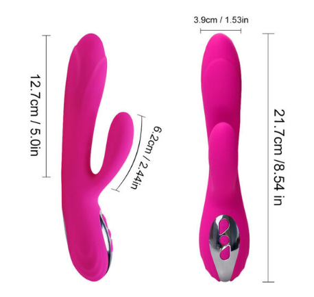 Vibrador Flexible Efecto Calor Armony - 10 vibraciones