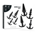 Kit Progresivo 4 Plugs Anales - Addicted Toys