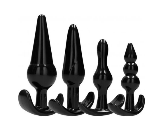 Kit Progresivo 4 Plugs Anales - Addicted Toys