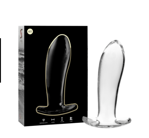 Plug Anal de Cristal Borosilicato Nebula by Ibiza