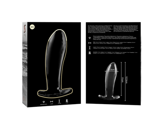 Plug Anal de Cristal Borosilicato Nebula by Ibiza