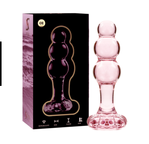Plug Anal de Cristal Borosilicato Nebula by Ibiza