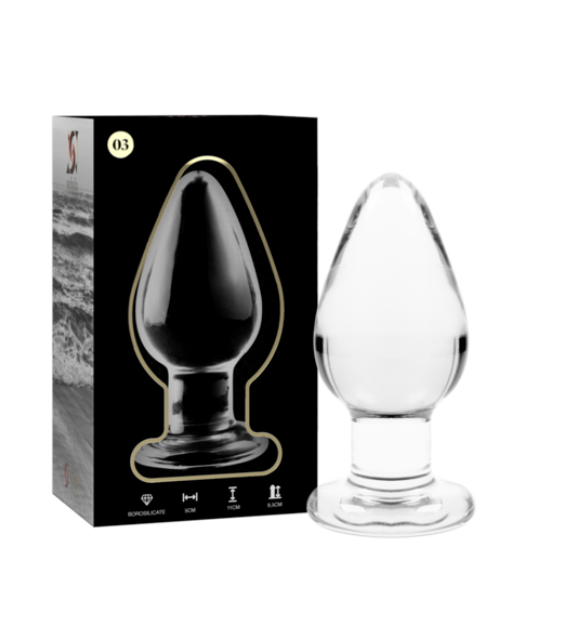 Plug Anal de Cristal Borosilicato Nebula by Ibiza