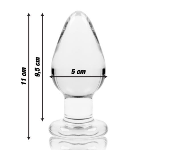 Plug Anal de Cristal Borosilicato Nebula by Ibiza