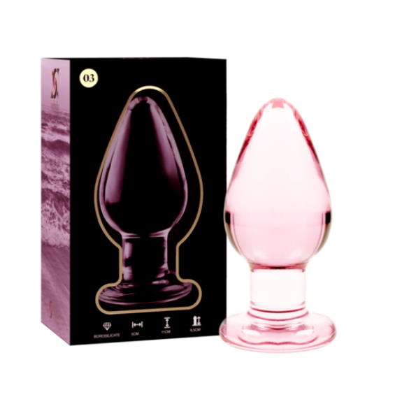 Plug Anal de Cristal Borosilicato Nebula by Ibiza