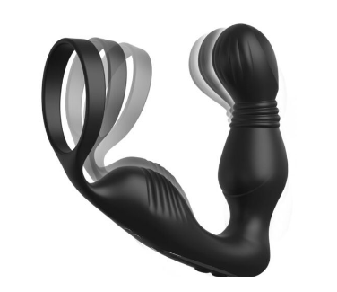 Ass-Gasm Pro P-Spot Milker - Anillo pene con vibración