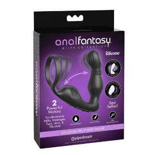Ass-Gasm Pro P-Spot Milker - Anillo pene con vibración