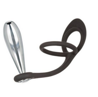 Plug Anal Star con Potenciador Doble