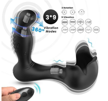 Vibrador Prostático Armony - 9 Modos de Vibración y Rotación