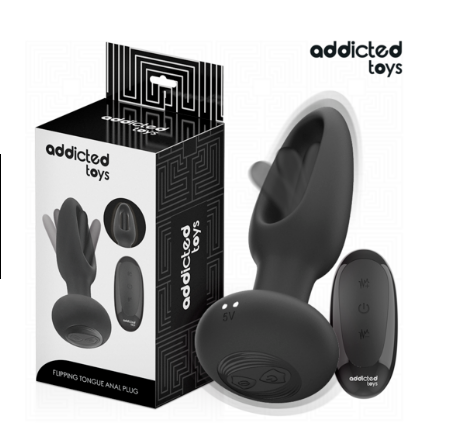 Estimulador Prostático con Lengua Vibradora - Control Remoto y 10 Modos