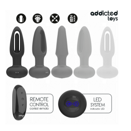 Estimulador Prostático con Lengua Vibradora - Control Remoto y 10 Modos